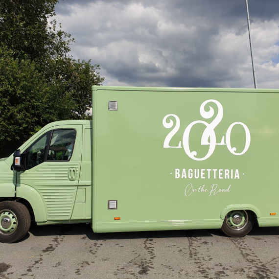 Food Truck Citroen Glass