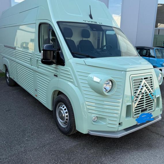 Citroen Retro modell grön