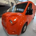 Citroen Retro modell röd