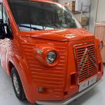 Citroen Retro modell röd